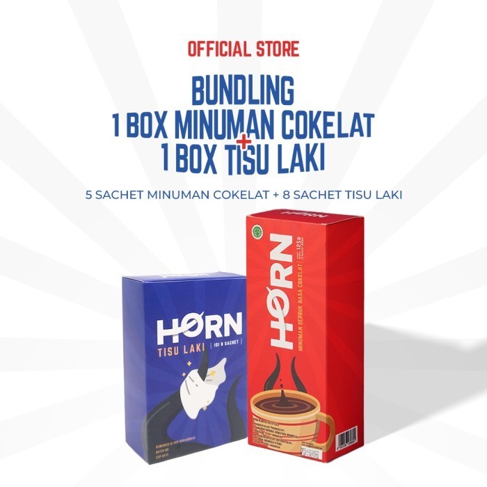 PRIVASI AMAN HORN BY DR. BOYKE - BUNDLING TISU & COKELAT / BUNDLING 1 KODE 1250