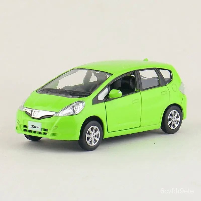Diecast Simulasi Tinggi Indah & Kendaraan Mainan Z Mobil Kota Styling Honda Fit Jazz 1:36 Paduan Mob