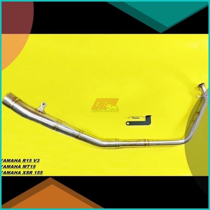 Pipa Header Knalpot Drake R9 High Mount R15 V3 V4 R15M MT15 XSR 155 16