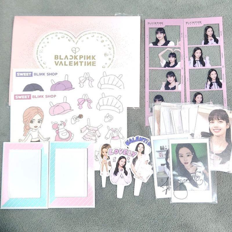 BLACKPINK Photocard / POB Pola / Album Only / Multi decoration / Partissier Costume / 4 cut Photo Fr