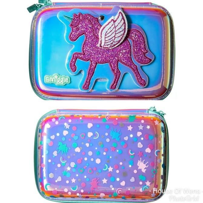 

SMIGGLE BELIEVE HARDTOP PENCIL CASE WITH MIRROR - TEMPAT PENSIL SMIGGL