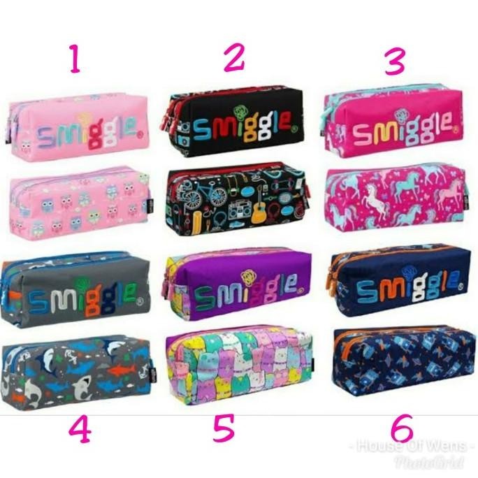 

SMIGGLE TWINZIP DEJA VU PENCIL CASE - TEMPAT PENSIL SMIGGLE