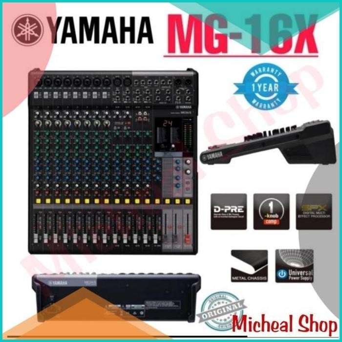 MIXER AUDIO YAMAHA MG 16X ORIGINAL /MIXER YAMAHA MG 16X original 16nov