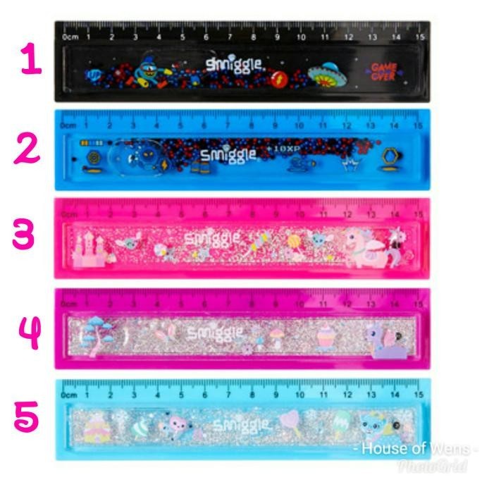 

SMIGGLE UNIVERSE WATER FILLED RULER - PENGGARIS SMIGGLE