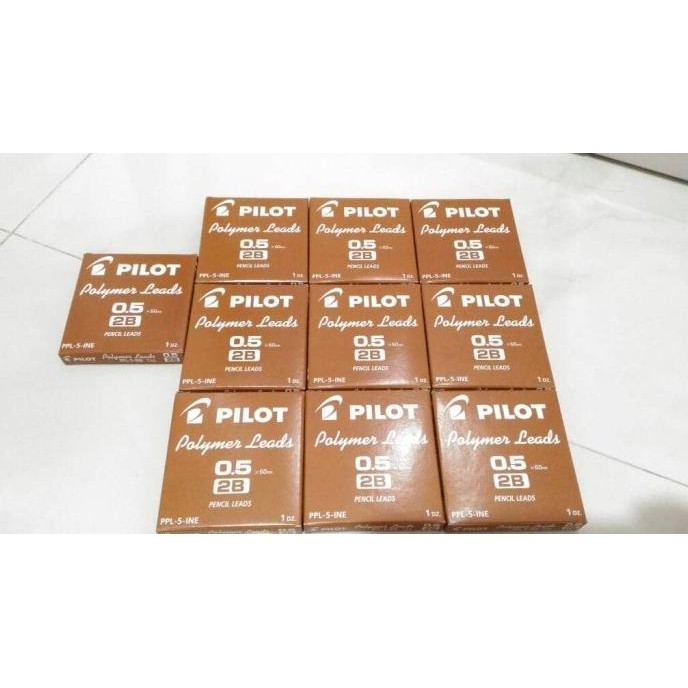 

ISI PENSIL PILOT 2B - ISI PENSIL MEKANIK PILOT 2B 0.5 PPL-5-INE