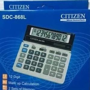 

Model baru - Kalkulator CITIZEN SDC - 868L