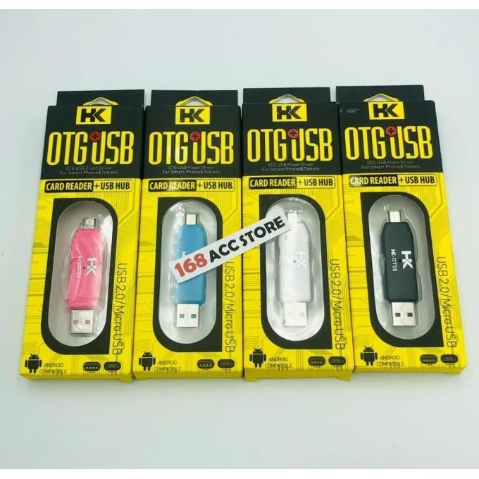 Terjangkau CARD READER OTG MICRO USB / OTG CARD READER / OTG MICRO USB ~