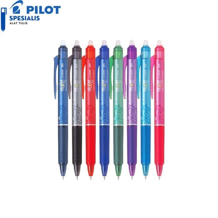 

Pilot Frixion Clicker Set Isi 10 Pen / Lfbk230Ef-10C-Me