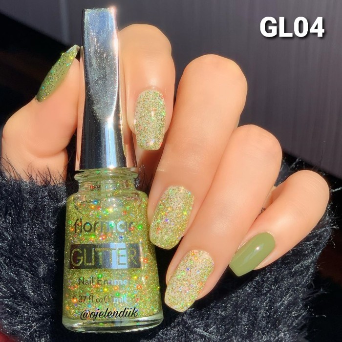 Kutek Flormar Glitter Nail Enamel