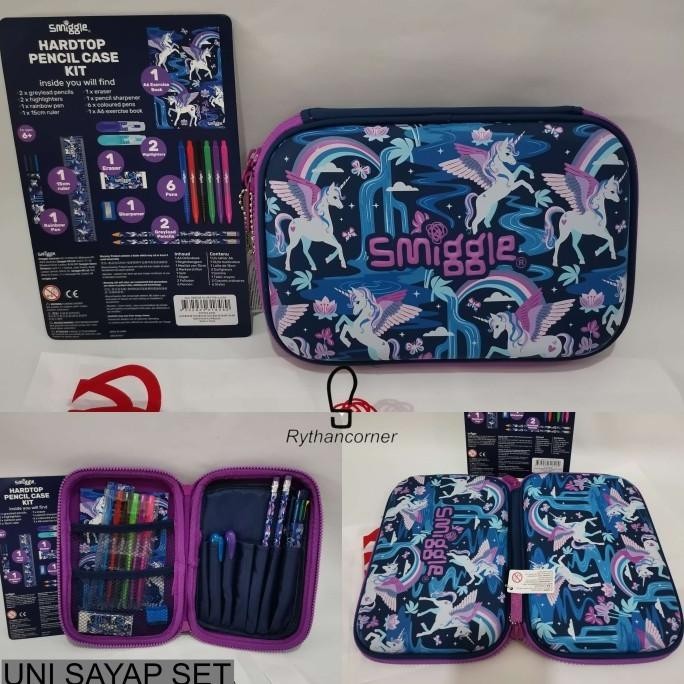 

Smiggle Hardtop Pencil Case Kit (Set Pencil Case Dan Isi)