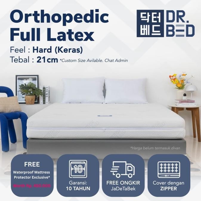 Kasur Kesehatan Latex Orthopedic DR.BED uk.140x200