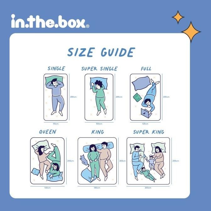 Kasur Spring Bed INTHEBOX Ukuran 140x200 - FREE BANTAL