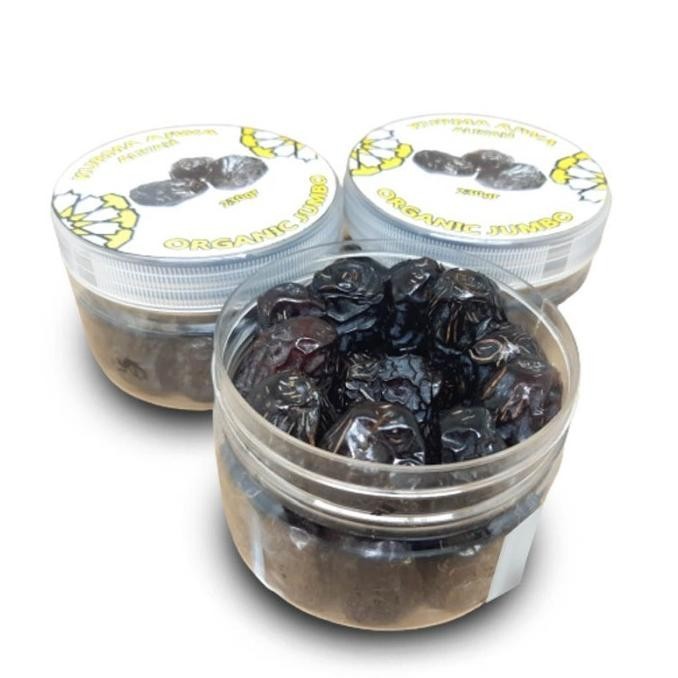 

Kurma Ajwa Aliyah Organic Premium Jumbo 230Gr - Kurma Ajwa Elshanum