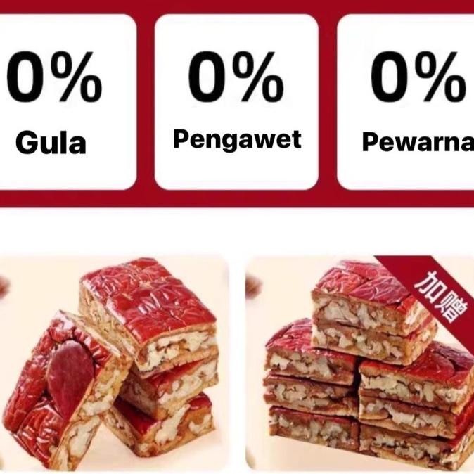

Kurma Merah Berisi Kismis Walnut 250 Gr