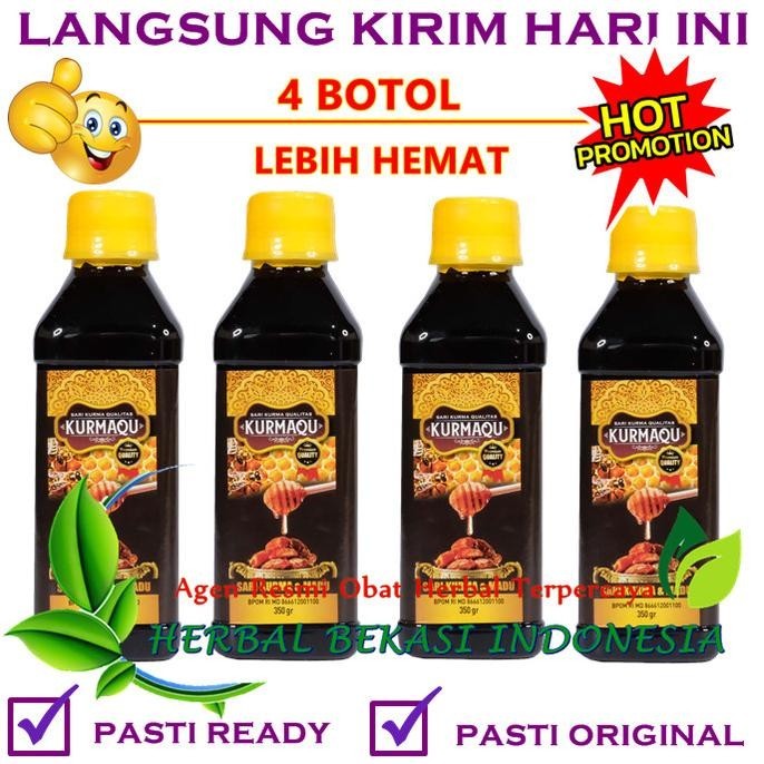 

Kurmaqu - Sari Kurma & Madu Asli 100% Original Paket 1 Isi 1.400 Gram