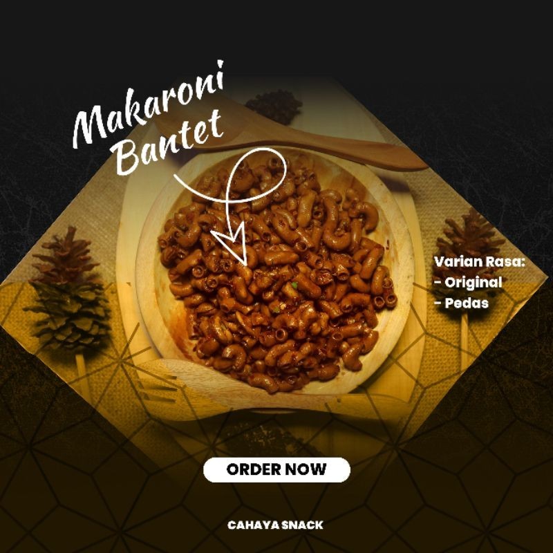 

MAKRONI BANTET VIRAL 250 GRAM ENAK DAN MURAH