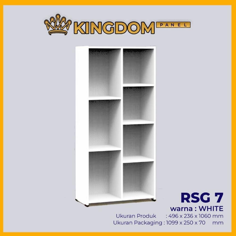 RAK BUKU / RAK SERBAGUNA / RAK 7 SUSUN