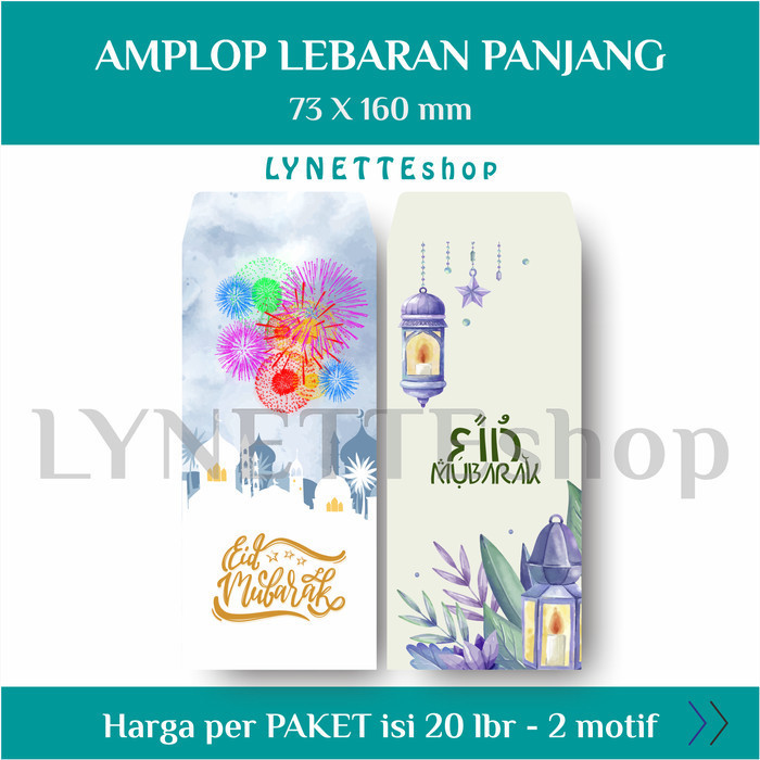 

Limited LYNETTEshop [20 lbr - 2 motif] AMPLOP THR Lebaran Idul Fitri Premium - MX-LTR L Baru!