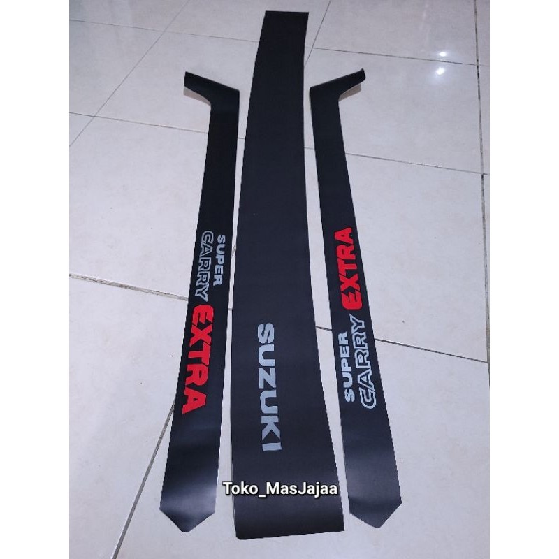 Sticker stiker list pintu dop carry extra futura / stiker list body kabin pintu depan dop suzuki car