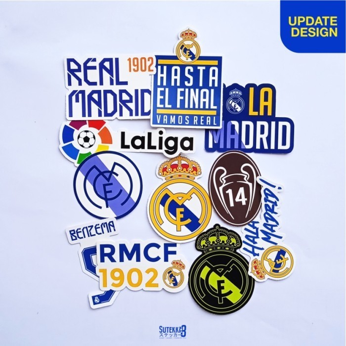 

STICKER PACK REAL MADRID SERIES [11 pcs]