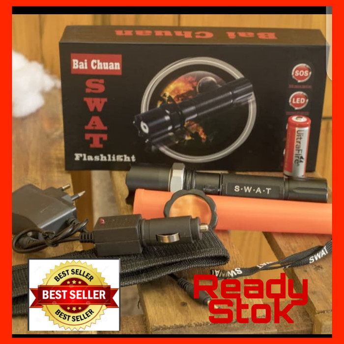Senter Police Swat 99000 Watt Harga Grosir