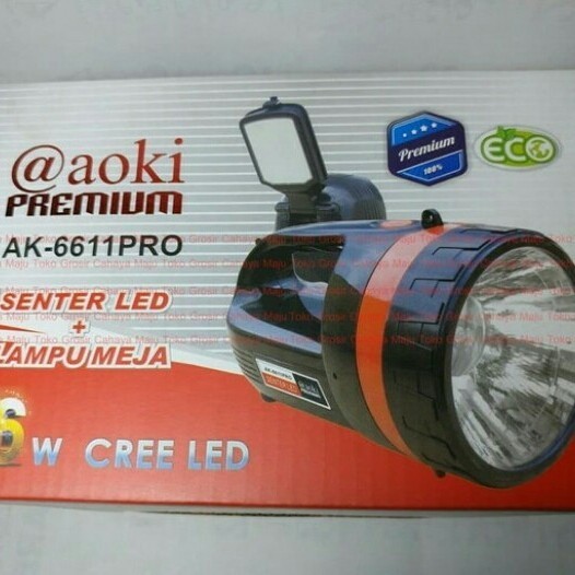 Senter Cas Led / Senter charger / Senter Besar aoki AK-6611PRO