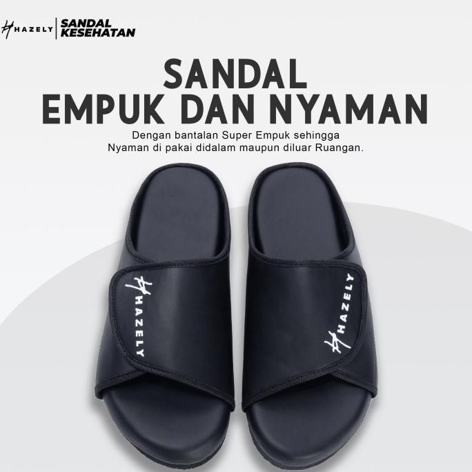 Hazely - Sandal Kesehatan - Sandal Diabetes Anti Air - Sandal Diabetes