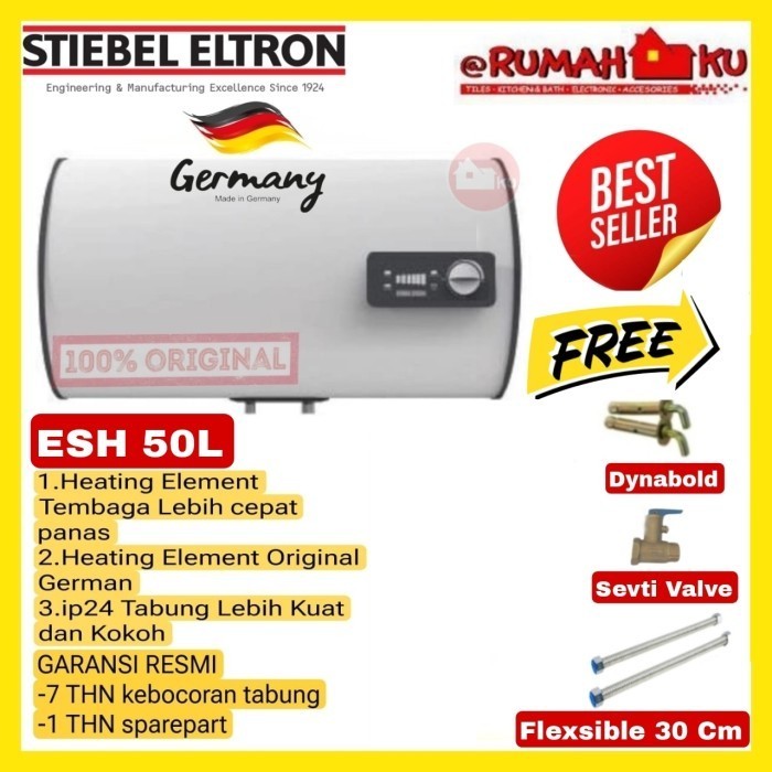 Stiebel Eltron ESH 50 Water Heater - Pemanas Air Listrik Berkualitas Jerman