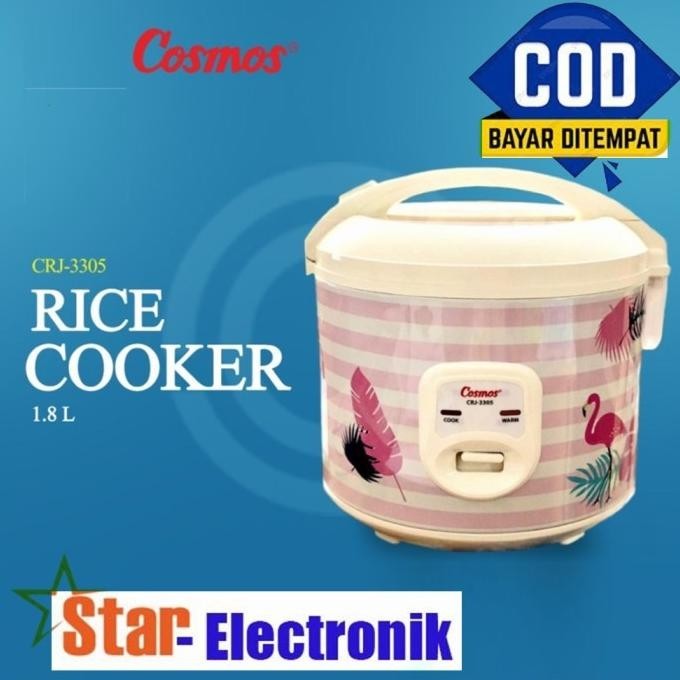 Rice Cooker Cosmos Crj-3305 (1,8 Liter) Monsterkruw