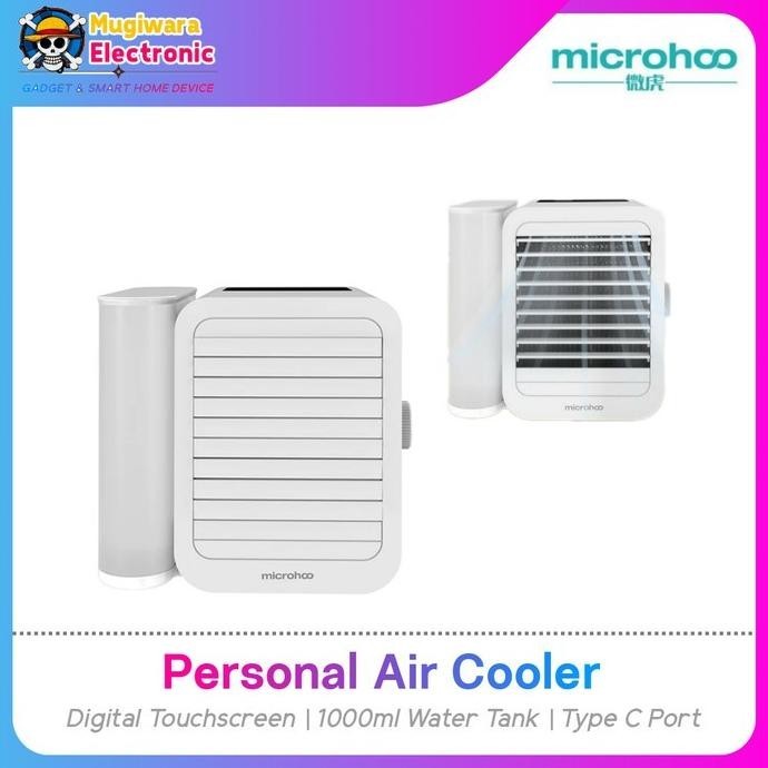 Microhoo Snowman Lite Mh01R Personal Air Cooler - Ac Portable Mini Zonkizona