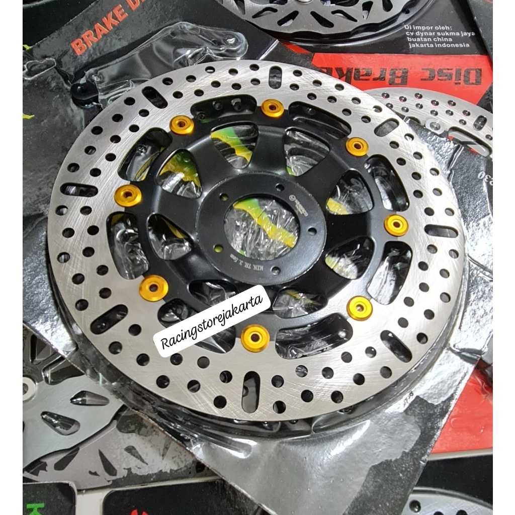 READY ORIGINAL Disc Brake Piringan Cakram Depan 300MM MODEL DUCATI PANIGALE PSM KTC Supra X 100