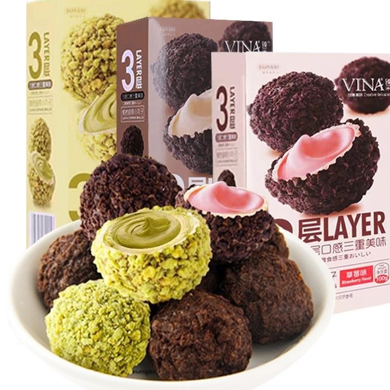 

{cookies} Fried Cookie Ball Choco Lava / Biskuit Lava TERLARIS