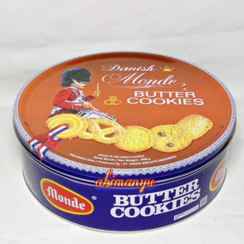 

{cookies} danish monde butter cookies 908 gram TERLARIS