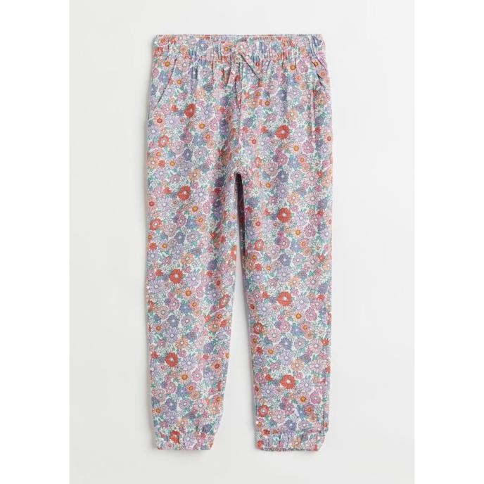 Terlaris Phi115 Celana Jogger Rayon Viscose Anak Perempuan Hm | H*M Pants Kids Stok Terbatas