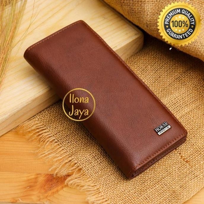 TERLARIS DOMPET KULIT PANJANG ASLI ORI BRANDED ORIGINAL PRIA WANITA AGUSTIKASTORE44