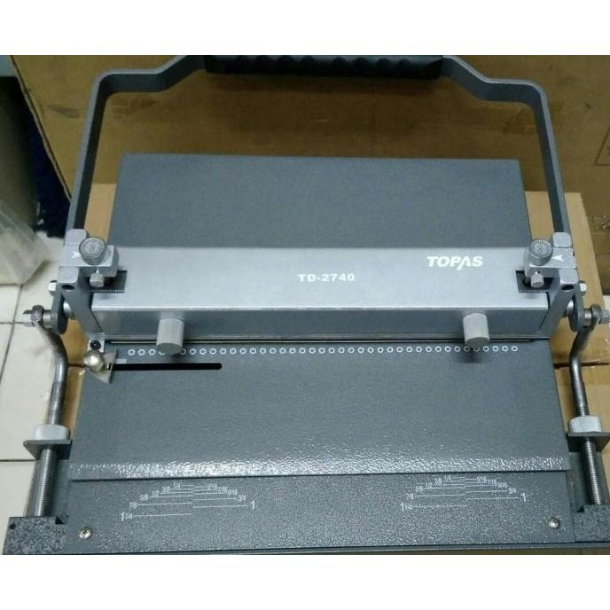 

Mesin Jilid Kawat (Binding) Topas Td-2740