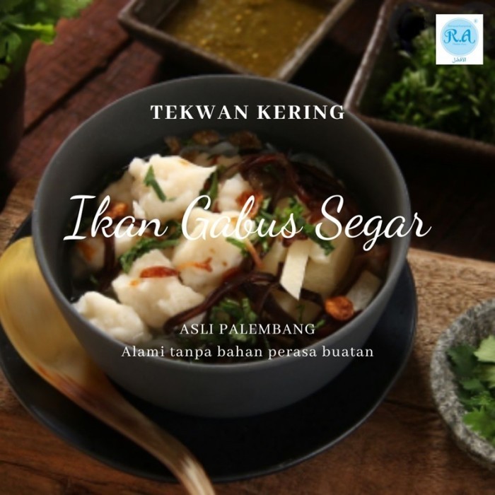 TEKWAN KERING IKAN GABUS SEGAR/MAKANAN KHAS PALEMBANG BERKUALITAS 1 KG