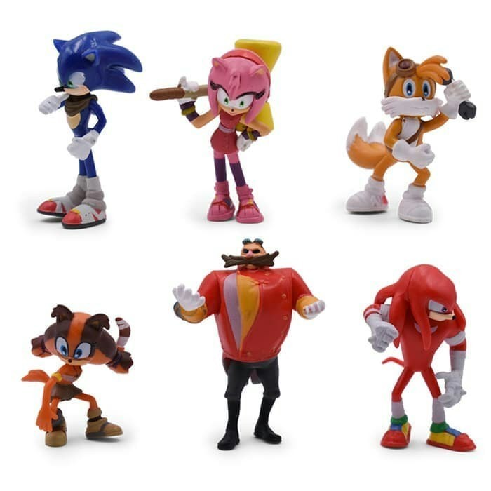 SONIC FIGURE MAINAN ANAK SET 6 BH
