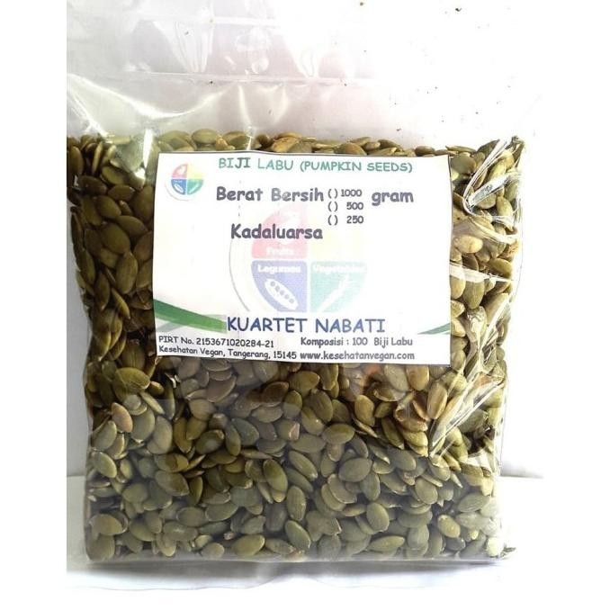 

1Kg Organic Pumpkin Seeds / Biji Labu Organik Mentah - Grade AAA HS