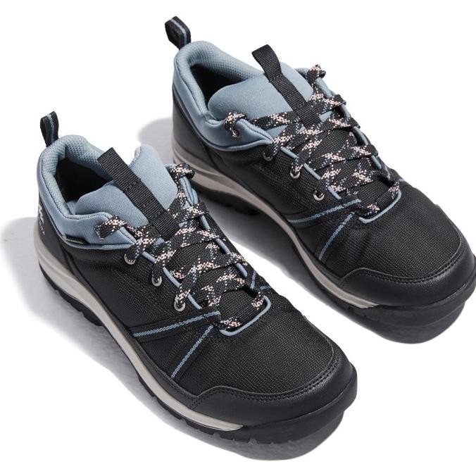 Decathlon Quechua Sepatu Hiking Wanita NH150 Waterproof Abu - 8504213