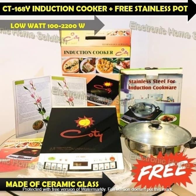 BARANG TERLARIS COTY CT-168Y KOMPOR INDUKSI 100 -2200W KOMPOR LISTRIK MUFTIZAKKY