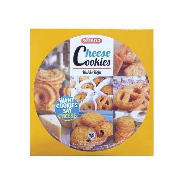 

SERENA CHEESE COOKIES TIN 454 GR