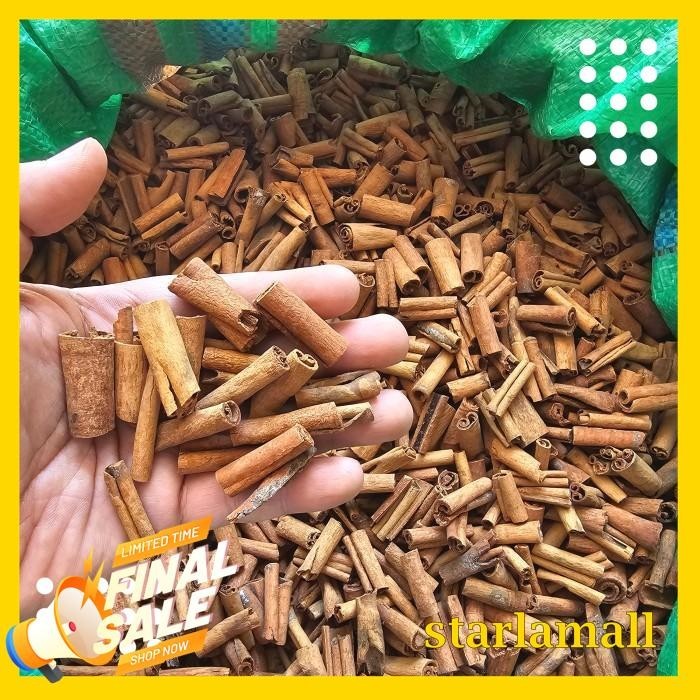 

KAYU MANIS STIK 3CM 100GR / 500GR - CINNAMON STICK - KENINGAR 3CM PRODUK PILIHAN