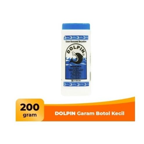 

Dolpin Garam Botol Kecil 200 Gr