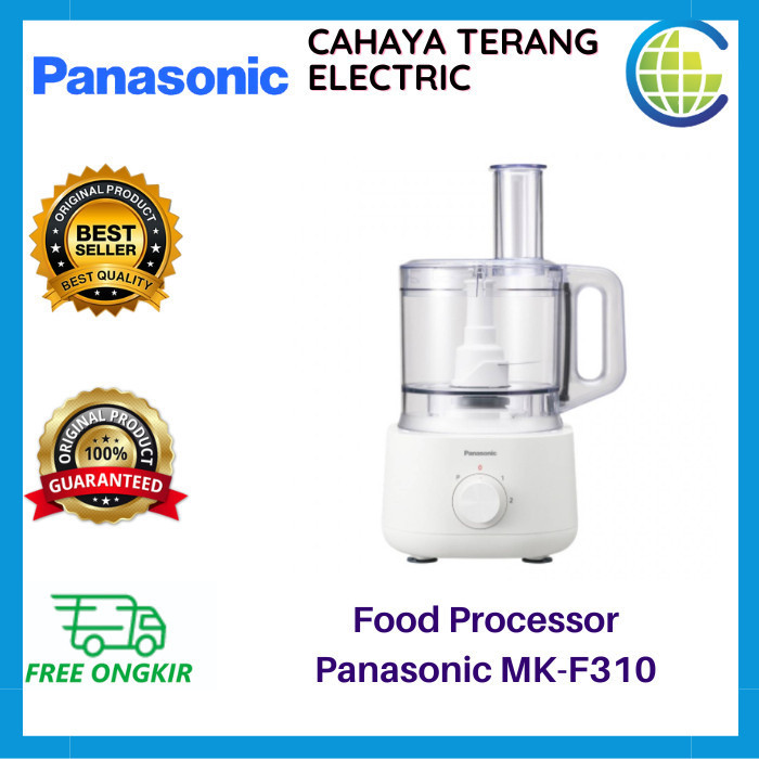 Food Processor Panasonic Mk-F310 2.4 Liter Chopper Penggiling Daging