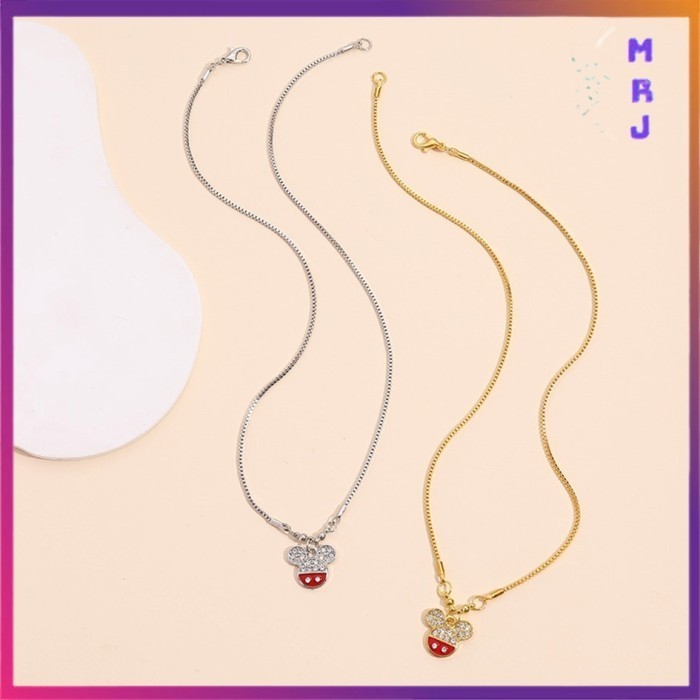 MRJ KALUNG TITANIUM ANAK KARAKTER RAINBOW KALUNG FASHION ANAK TITANIUM