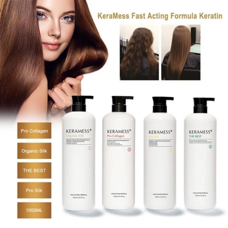 Brazilian Keratin Smooth Australia Keramess Keratin 1000Ml