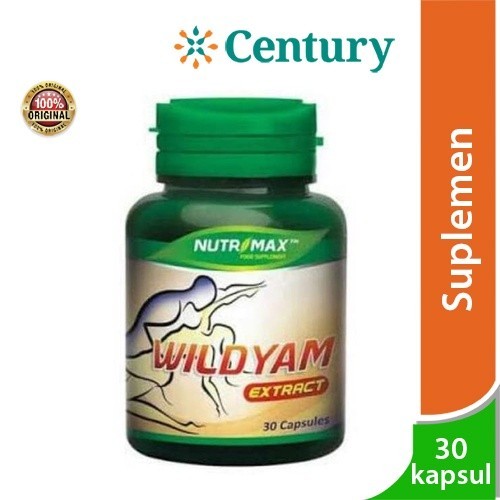 Nutrimax Wild Yam Extract 30 Kapsul/DHEA/Anti Aging/Keseimbangan hormon/Kesuburan