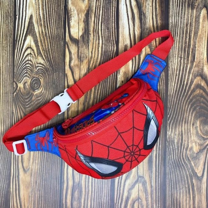 Tas Pinggang Anak Spiderman / Waistbag Karakter Anak