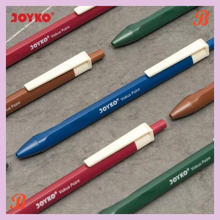 

| PGT | 1 PAK BALL PEN JOYKO BP-376 VOKUS POINT 0.7 MM PULPEN PENA